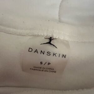 Danskin White Sweatshirt